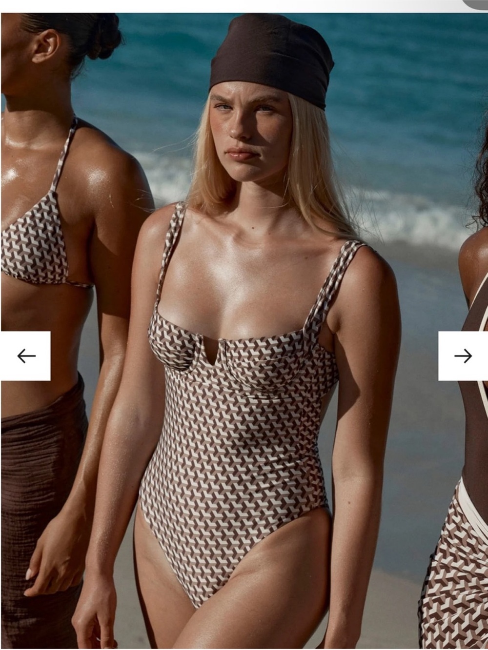 Monday Swimwear Clovelly Husk Geo